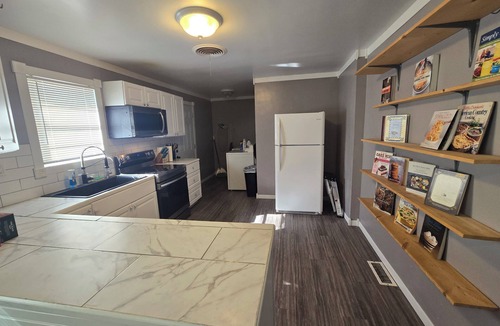 Borger House | 3-bedroom 2-bath house in Borger with WiFi and Washer/dryer