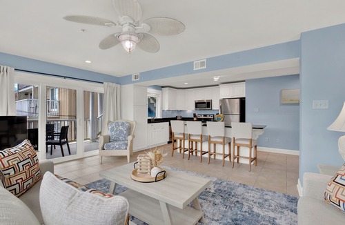 Tybee Island Villa | 3-bedroom 2 baths with Oceanview, 1st floor