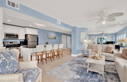 Tybee Island Villa | 3-bedroom 2 baths with Oceanview, 1st floor