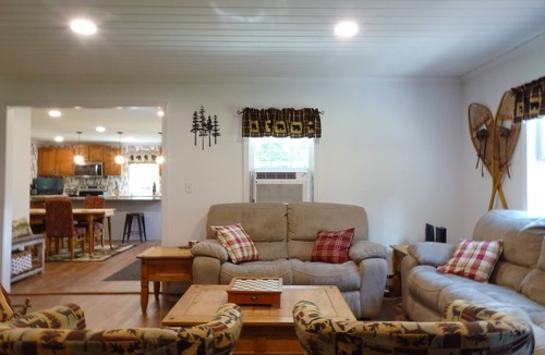 Chestertown House | 3 bedroom cabin in Chestertown with hot tub, fireplace, fire pit, wifi, and more