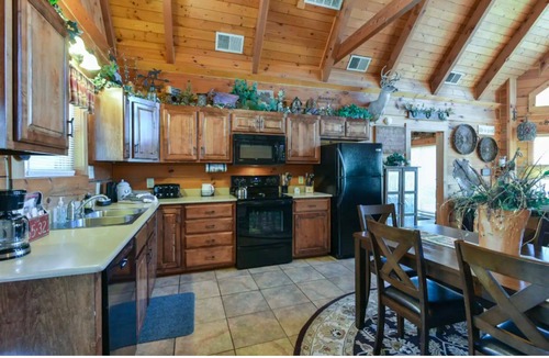 Big Cedars Cabin | 3 Bedroom Cabin, Sleeps 8, at Branson Cedars Resort!
