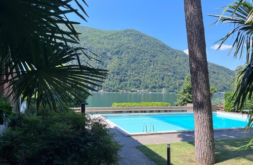 Maroggia Apartment | 3-bedroom condo with pool on the Lugano lake
