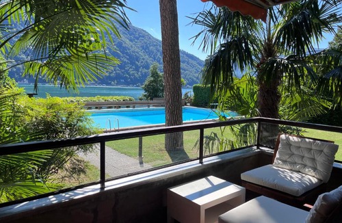 Maroggia Apartment | 3-bedroom condo with pool on the Lugano lake