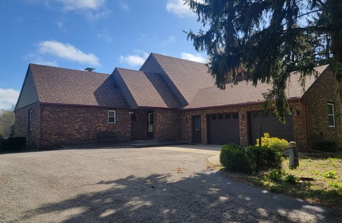 Michigan City House | 3-bedroom house in beautiful country setting with WiFi, AC.