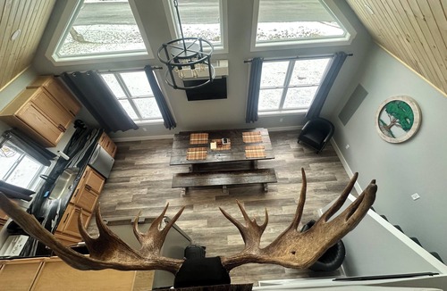 Caribou House | 3-bedroom house in downtown Caribou with access to snowmobile & ATV trails.