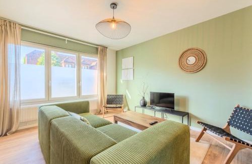 Lambersart House | 3 bedroom house with garden near Lille + garage