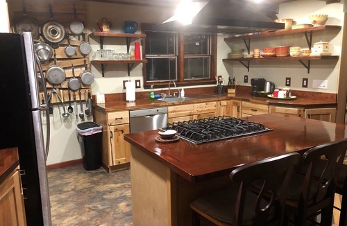 Newtonville House | 3 Bedroom Lakefront Home with Hot Tub & Fireplace