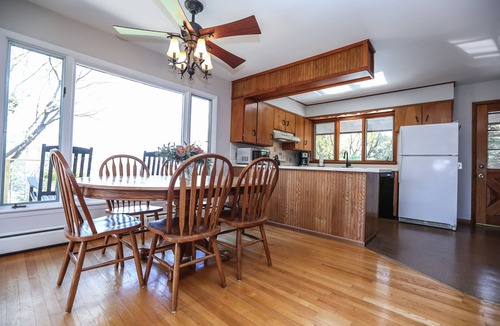 Naples Ski Chalet | 3 bedroom Lakeview home with New Hot tub!