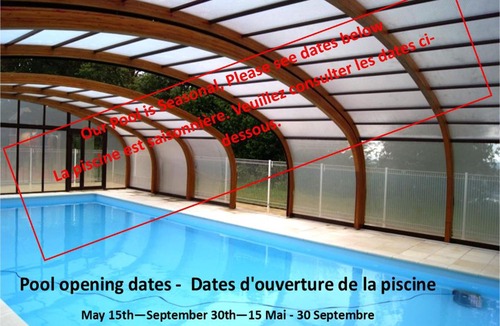 Saint-Germain-de-Tallevende-la-Lande-Vaumont Ski Chalet | 3 Bedroom Lodge over looking Lake Dathee & Golf Course