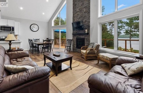 Madawaska Valley Cottage | 3 bedroom open concept Lake front house with shallow entry, sandy bottom beach