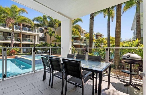 Marcoola Apartment | 3 Bedroom Poolside Villa