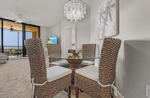 Cape Harbour Apartment | 3 BR 2 BA with AMAZING 8th Floor River & Gulf View!