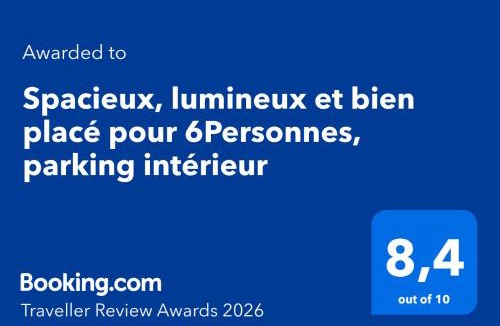 Leon Blum - Bon Coin Apartment | 3 chambres , bureau lumineux , parking , proche métro Lyon