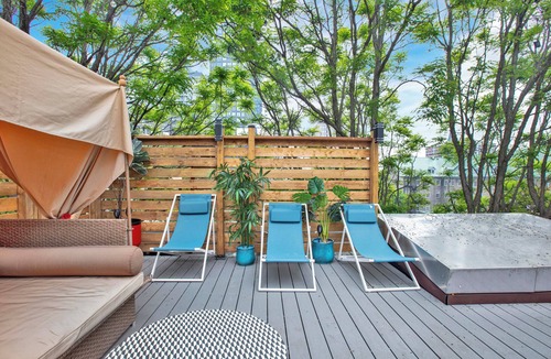Downtown Montreal House | 3 Floor Penthouse in the heart of Downtown - Rooftop terrace