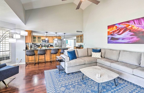 Buenavante House | 3 Mi to Kierland! Luxe Desert Home w/Heated Pool