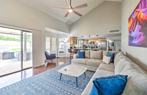 Buenavante House | 3 Mi to Kierland! Luxe Desert Home w/Heated Pool