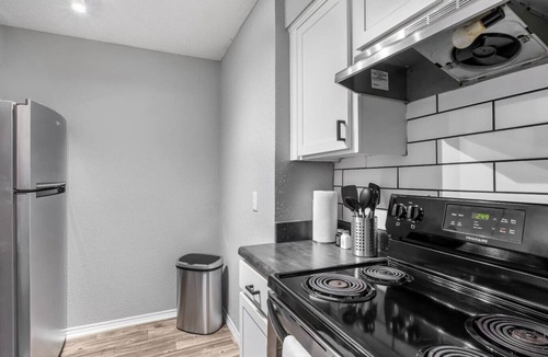 Central Arlington Apartment | 3 Min Walk to AT&T | 1BR | Parking + Pets + Gym