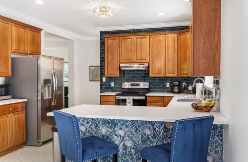 Pisgah Forest House | 3 minutes to Pisgah Forest Entrance! - Game room - Fire pit