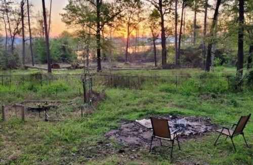 Ore City House | 3 pet-friendly cabins w/shared pool, firepit, lake access