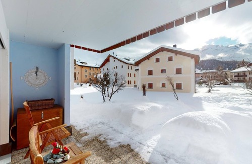 Celerina-Schlarigna Apartment | 3 room apartment on the ground floor, ca.