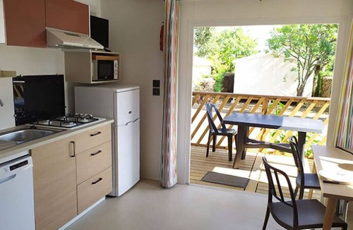 Laurens House | 3-room mobile home with terrace in Laurens