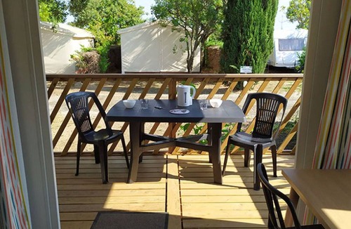 Laurens House | 3-room mobile home with terrace in Laurens