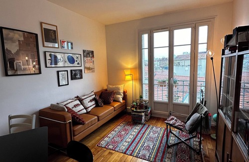 Centre Apartment | 3 rooms, RER-A Nanterre Ville, old town center