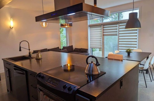 Hebertville Ski Chalet | 3 Soeurs | Tavata Chalets | Vue sur le lac