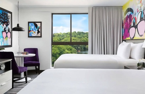 Lower Allston Hotel | 3 Standard 2 Queens Rooms at Studio Allston Hotel