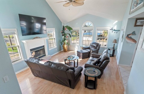 Port O Connor House | 3-story private home with beach front view and access.