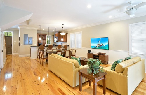 Meadows House | 3-Story spacious conch style home w/private pool & dock!