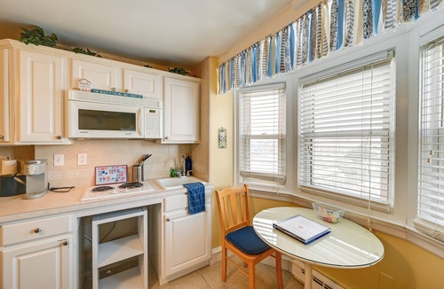 North End Apartment | 3 Studio Units in Ocean City: Near Beach, Walkable
