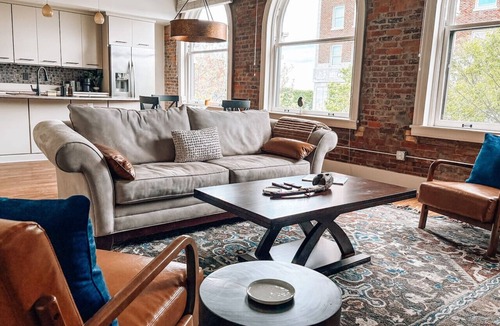 Downtown Greensboro Apartment | 3 Suite Downtown Building w/Private Rooftop+Patio