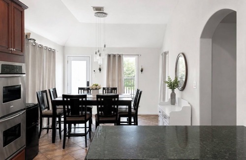League City House | 30 Min to NRG Stadium World Cup Pool Home with Gym, Cold Plunge & Sports TVs