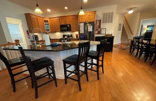 Lakeside Woods House | 300 feet Private Level Waterfront, Beach, Deep Water Dock, Waterside Firepit
