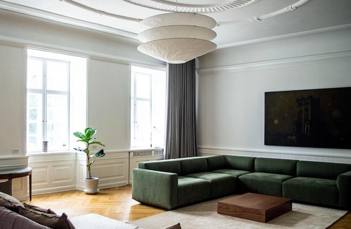 Copenhagen K Apartment | 300 km2 herskabslejlighed med udsigt til kastellet
