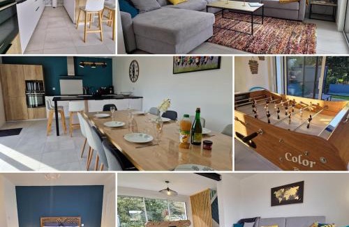 Trevignon House | 300m de la mer, villa moderne spacieuse 6-12 pers à Trévignon