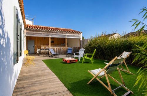 La Gueriniere House | 300m des plages - Maison avec jardin pour 12