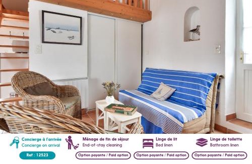 L'Epine Apartment | 300m plage - Petite maison avec jardin pour 3