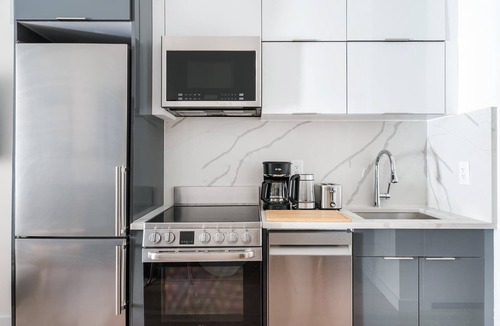 Gramercy Apartment | 319-B Sleek Modern 1BR w/outdoor space Union Square W/D in Unit