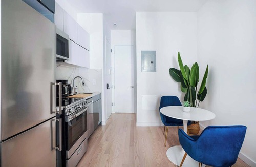Gramercy Apartment | 319-B Sleek Modern 1BR w/outdoor space Union Square W/D in Unit
