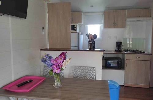 Massillargues-Attuech House | 32m² Mobile Home with Terrace for 4 People in Anduze