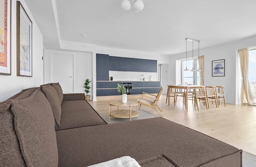 Aarhus C Apartment | 35th Floor Panorama Ocean View Apartment