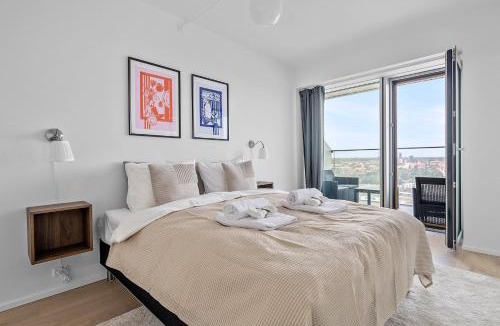 Aarhus C Apartment | 35th Floor Panorama Ocean View Apartment