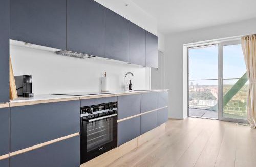 Aarhus C Apartment | 35th Floor Panorama Ocean View Apartment