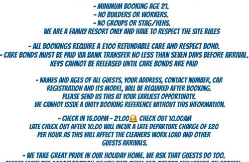 Brean Other | 37 Unity Beach Brightholme Brean sleeps 6 Pet friendly Pets stay free