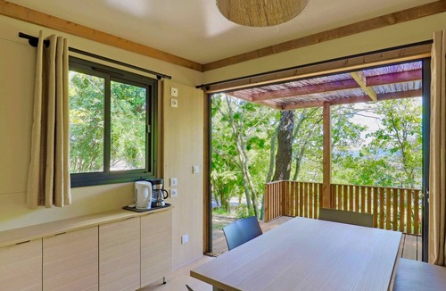 Lablachere Ski Chalet | 37m² Chalet with Terrace in Lablachère