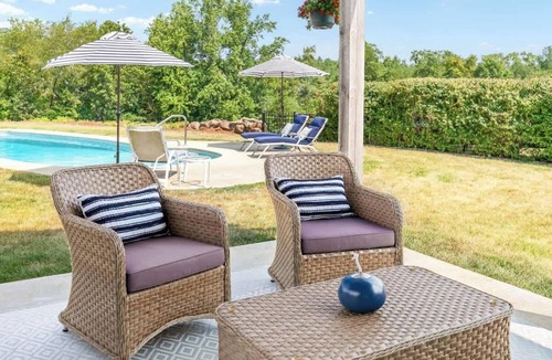 Dyke House | 39-Acre Retreat: Mtn Vistas, River, Pool & Trails