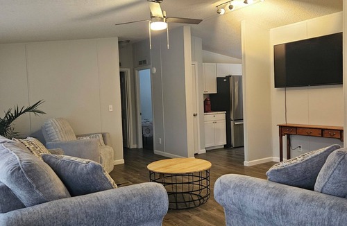 Pembroke House | 3bd/2 bath: Corner lot. Always Flexible check-in, with an afternoon check-out