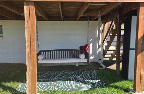 Fox Lake House | 3Bed 2Bath Luxury Lake House on Myers Bay Private Pier Beach Firepit and Deck
